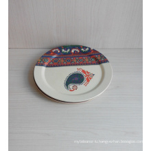 (BC-P1020) Natural Bamboo Fiber Biodegradable Tableware Plate